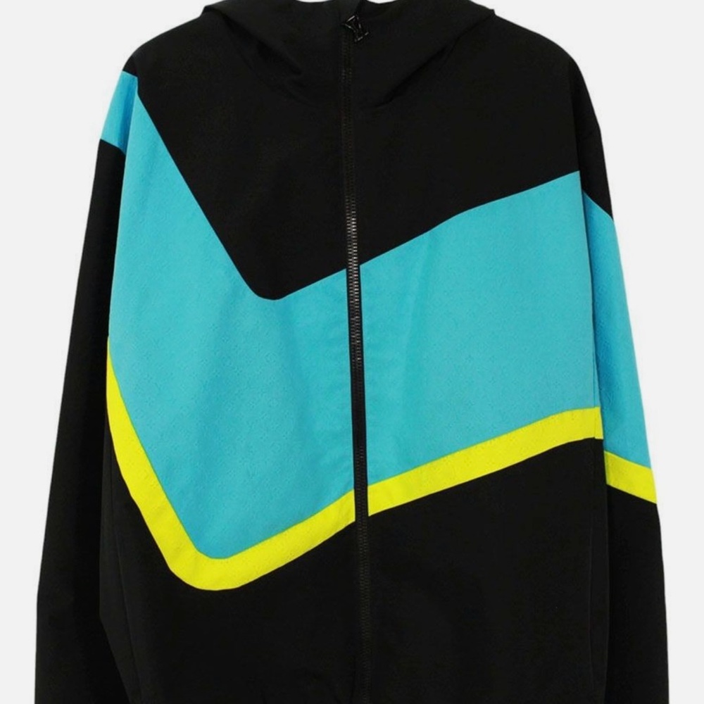 Black and Blue Men's Jacket